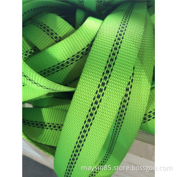 Custom webbing for ratchet and sling